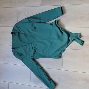 NWT Free People Deep V Neck Bodysuit XS
